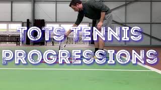 Tennis totsmini tennis progressions [upl. by Alexine]