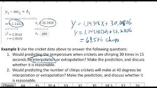 Interpolation and Extrapolation [upl. by Kaylee]