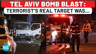 Tel Aviv Bomb Blast Top Cop Reveals Real Target Of Terrorist ‘Truly A Miracle That…’  Watch [upl. by Nalim]