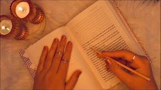 ASMR 2 hours reading in inaudible whispers clicky mouth sounds 🥱 [upl. by Nivrae]