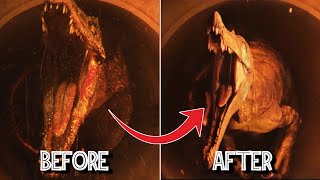 Jurassic World Fallen Kingdom  Scientifically Accurate Baryonyx  VFX Breakdown [upl. by Yenohtna]