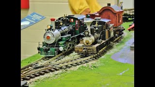 GScale trains at 2020 Hickory Train Show [upl. by Cud556]