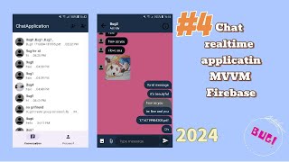 Android Realtime Chat App 2024  Tutorial 4 Person view  using MVVM Firebase [upl. by Zile]