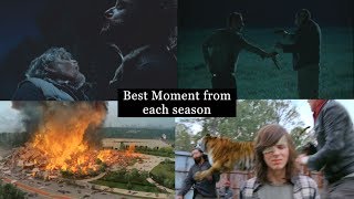 The Walking Dead  Best Moment From Each Season S1S7 [upl. by Mackay392]