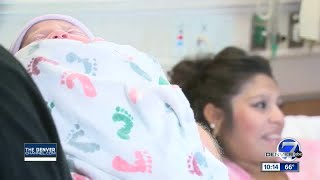 Aurora mom delivers baby in car outside coffee shop [upl. by Tabbie]