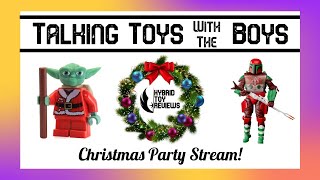 Talking Toys With The Boys Christmas Party Stream [upl. by Acsecnarf436]