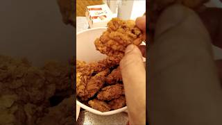 20 KFC Chicken Wings youtubeshorts shorts food vlog [upl. by Balmuth]