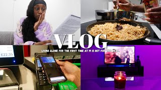 Living alone for the first time at 19 is not for the weak😭 Struggle meals Taxes  WEEKLY VLOG [upl. by Eserehs]