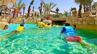 Aquaventure Waterpark Dubai  The Raging Rapids Ride [upl. by Adiahs]