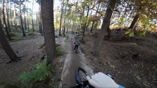 Woburn Bike Park trains  DJI Osmo Action 3 MTB [upl. by Putnem]