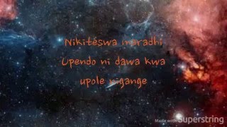 Gershom Talei Nguzo Lyric Video [upl. by Ianej]