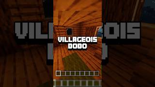 Villageois dodo 💤 minecraft villager [upl. by Allmon]