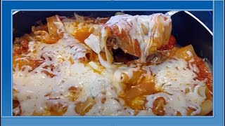 ONE POT CANNELLONI [upl. by Ynnij]