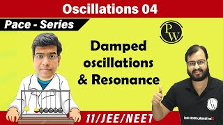 Oscillations L4  Damped oscillations Angular SHM Resonance  Class 11  IIT JEE  NEET [upl. by Aruol]