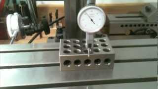 X1 micromill CNC converted Backlash Compensation [upl. by Nimsaj]