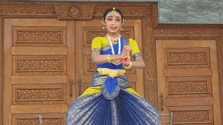 Natesha Kauthuvam performance by Preethika M student of Shree Hridya Academy R [upl. by Yrret]