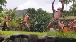 Marquesian Haka  Polynesian Dance  book with Tahiti by Carl [upl. by Nnyllaf]