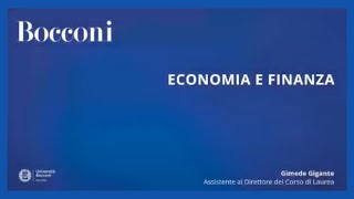 Economia e finanza [upl. by Fabrianna]