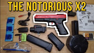 Whats In The Box X2 GLOCK GEL BLASTER Unboxing and Review [upl. by Ramedlab]