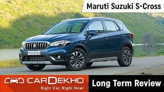 Maruti Suzuki SCross 2018  3000km LongTerm Review  CarDekhocom [upl. by Refinej]