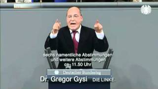 Gregor Gysi DIE LINKE Wir brauchen ein TopBildungssystem [upl. by Treve]