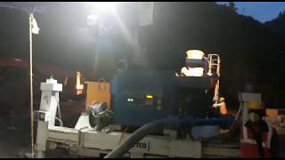 Meyco Potenza Shotcrete machine Robotic Arm Wet Shotcrete Pump Video 1 [upl. by Dorr]