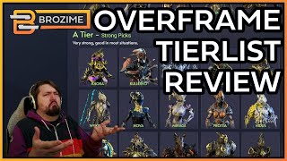 THIS CANT BE SERIOUS  Overframe Warframe Tierlist [upl. by Aliekahs922]