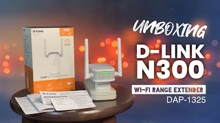 UNBOXING amp QUICK SETUP  DLink DAP1325 N300 wifi range extender [upl. by Brandwein742]