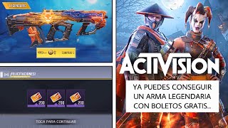 COMO CONSEGUIR UN ARMA LEGENDARIA Gratis EN LA NUEVA RULETA  COD MOBILE [upl. by Skyler767]