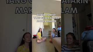 DIEM DI TEMPAT YANG GERAK BAYARIN MAKAN MALAM 🤣 sofiamfln shortsvideo [upl. by Colson559]