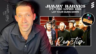 WE SHOULD ALL DO THIS Jimmy Barnes  Lay Down Your Guns ft Living End Reaction SMM Series [upl. by Artemus]