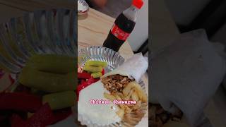 chicken shawarma  lebanese food  chicken shawarma street food [upl. by Mollee]