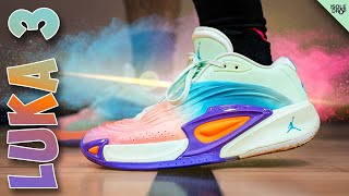 Jordan Luka 3 Performance Review Lukas BEST HOOP SHOE [upl. by Ahsiekram]