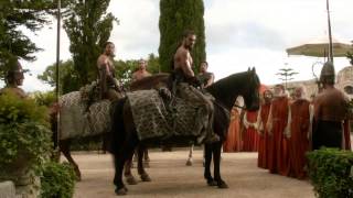 Khal Drogo amp Daenerys Targaryen First Meet  Game of Thrones 1x01 HD [upl. by Bille]