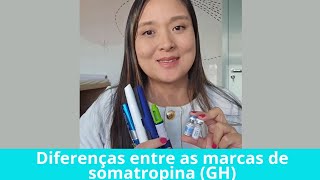 Diferença entre as marcas de somatropina GH Genotropin Omnitrope Norditropin Criscy Hormotrop [upl. by Slohcin]