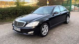 2008 Mercedes S320 CDi V6 Automatic Obsidian Black  1 F KEEPER  FULL MERCEDES DEALER HISTORY  WOW [upl. by Enyawad304]