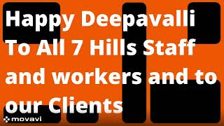 7 Hills Depavalli Wishes 2024 [upl. by Yak]