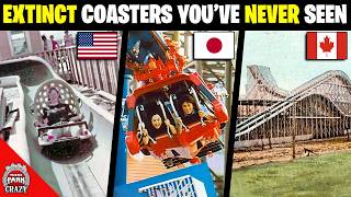 Top 10 EXTINCT Roller Coasters Youve NEVER Heard of [upl. by Ihcekn]