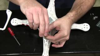 DJI Phantom  Landing Gear Installation Tutorial [upl. by Elcin]