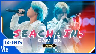 Seachains CẢM ƠN tại chung kết RAP VIỆT MÙA 2 [upl. by Agni]