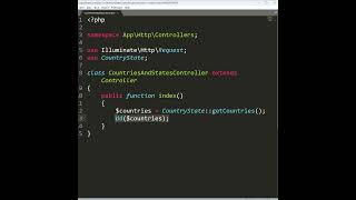 Laravel 11  Get Countries and States [upl. by Willow]