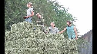 Bringing In Hay At The Basin Farm [upl. by Ardell]