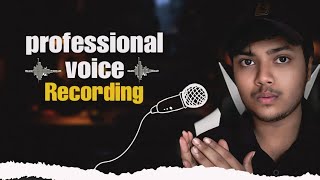 Professional voice recording for youtube without mic  Editing  Physical [upl. by Annaerdna302]