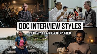 Every Interview Style Explained A documentary masterclass [upl. by Schindler633]