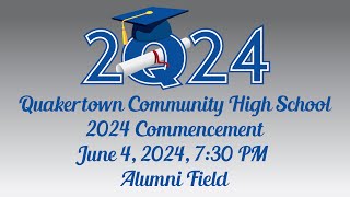 2024 Commencement  Quakertown Community High School [upl. by Ailemak]