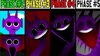 Phase 1 VS Phase 2 VS Phase 3 VS Phase 4 VS Phase 5 in Incredibox Sprunki [upl. by Gusti255]