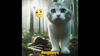 KUCING PETUALANG BERSAHABAT DENGAN HARIMAU LUCU [upl. by Godart]