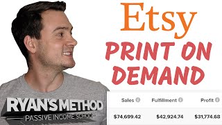 How to Start your Print on Demand Business with Etsy  Printify Full Tutorial 2022 [upl. by Accem]