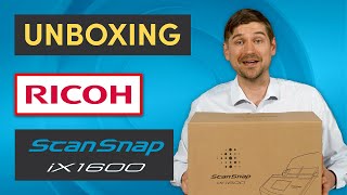 📦 ScanSnap iX1600 Desktop Scanner Unboxing What You Find Inside [upl. by Chrotoem808]