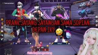 PRANK SAYANG SAYANGAN SAMA SOPIAN DEPAN IKY 😂  IKY NGAMBEK NGAKAK BANGET🥲 [upl. by Hahsia]